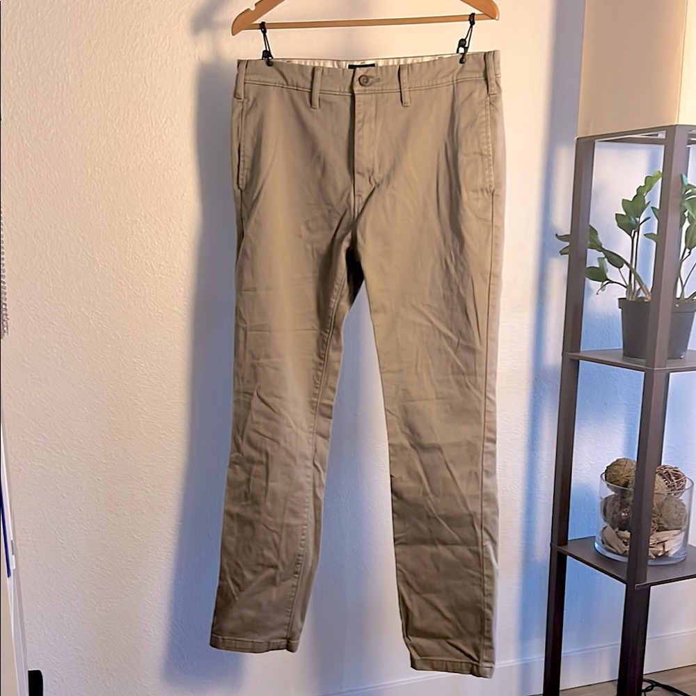 Levi's Tan Chinos Straight Leg Cotton Blend